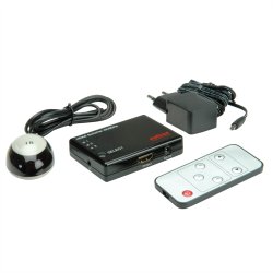 ROLINE 4K HDMI Switch, 3-way