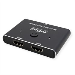 ROLINE 8K HDMI Switch, 2-ways