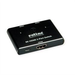 ROLINE 8K HDMI Switch, 2-ways