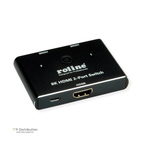 ROLINE 8K HDMI Switch, 2-ways