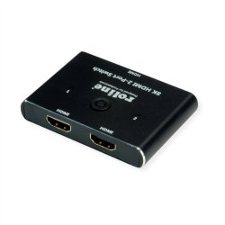 ROLINE 8K HDMI Switch, 2-ways
