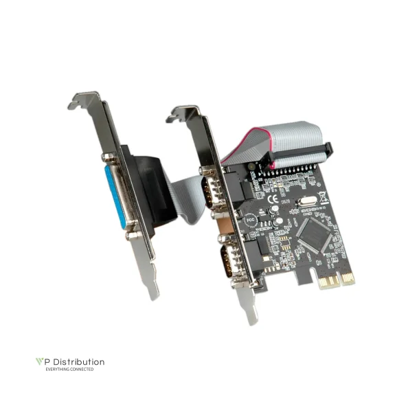 VALUE PCI - Express Adapter, 2x Serial RS232 DB 9 + 1x Parallel EPP/ECP Ports