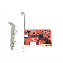 ROLINE PCI-Express Adapter, 1x Port Type C USB 3.2 Gen 2x2