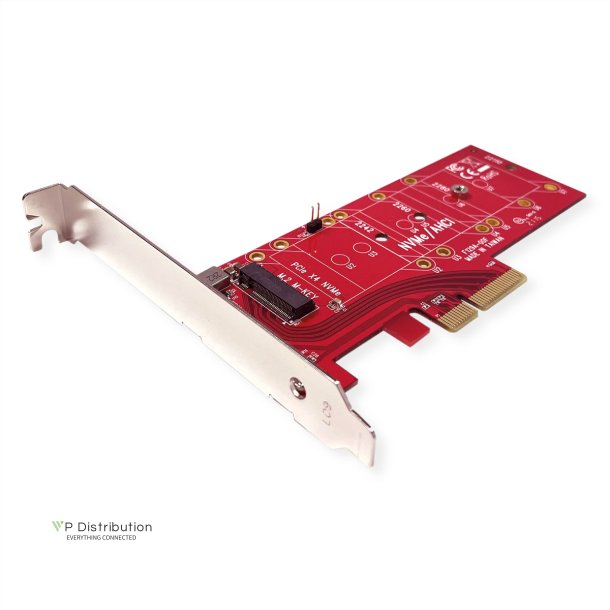 ROLINE Adapter PCIe4.0 x4 for PCIe-NVMe M.2 110mm SSD