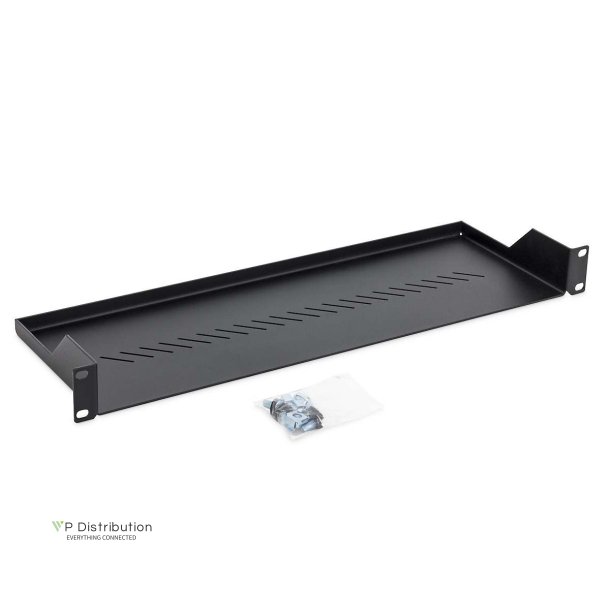 Triton 19" Shelf 1U, 250Mm, 20Kg, Black