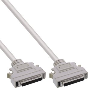 InLine® SCSI II Cable 50 Pin Mini D-sub male / male 1m