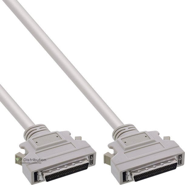 InLine&reg; SCSI II Cable 50 Pin Mini D-sub male / male 1m
