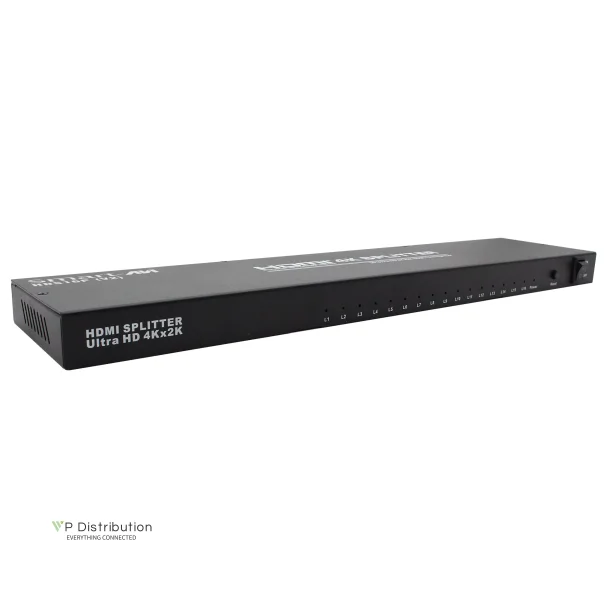 SmartAVI HDMI 16-Port Splitter. Version 2 Includes: [HDS16P-V2,PS5VD4A]