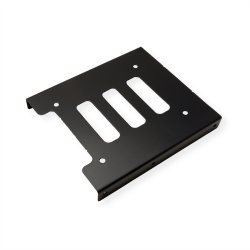 ROLINE HDD/SSD Mounting Adapter, 3.5 inch frame for 1x 2.5 inch HDD/SSD, metal, black