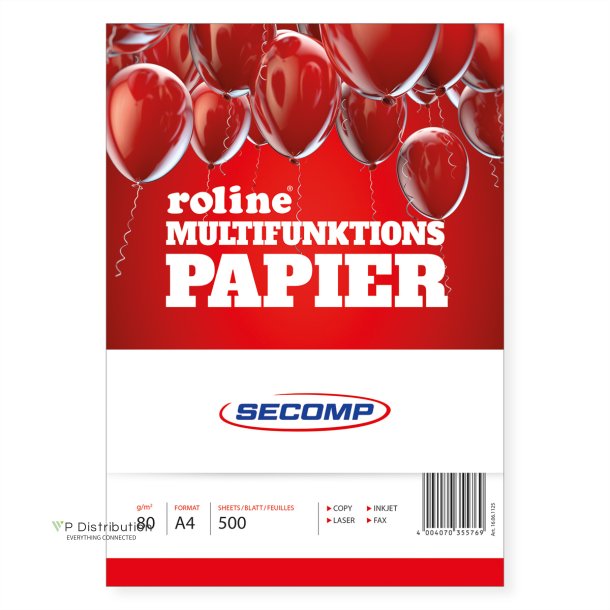 ROLINE Kopierpapier A4, 80g, 500 Blatt