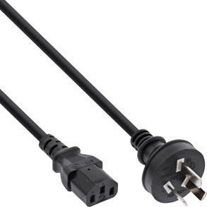 InLine® Power Cable Type I China to IEC connector 1.8m