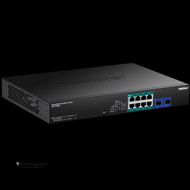 Trendnet 10-Port Gigabit Web Smart PoE++ Switch