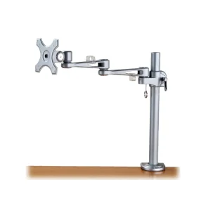 VALUE Single Monitor Arm, 4 Joints, Desk Clamp