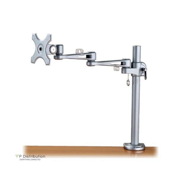 VALUE Single Monitor Arm, 4 Joints, Desk Clamp