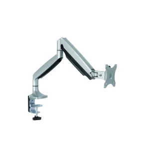 VALUE Monitor Stand Pneumatic, Desk Clamp, Pivot, 5 Joints