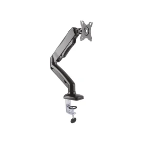 VALUE Monitor Arm Desk Clamp, black, 6 Joints