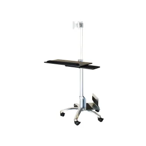 VALUE Mobile PC Cart, silver