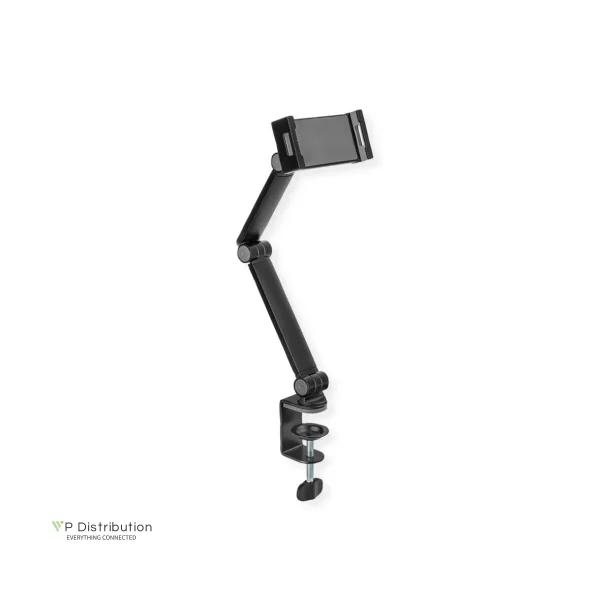 VALUE Universal Tablet Tabletop Clamp Mount, White