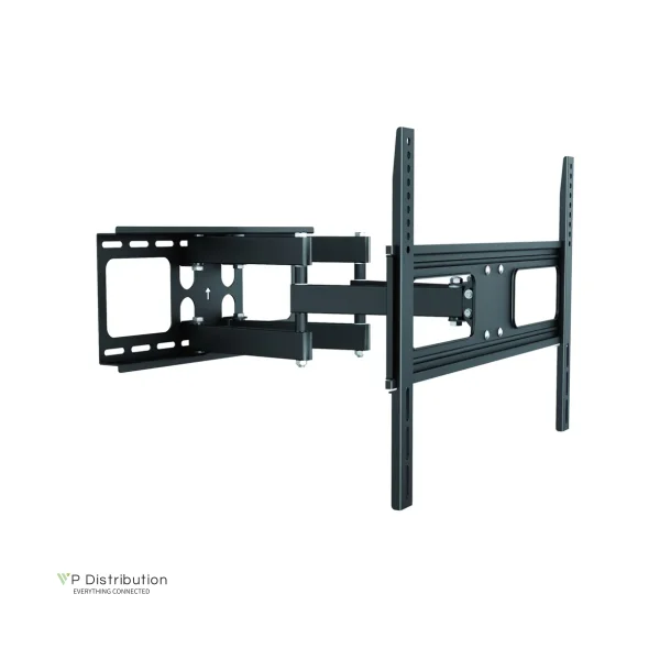 VALUE Solid Articulating Wall Mount TV Holder, up to 177.8cm (37" - 70") black