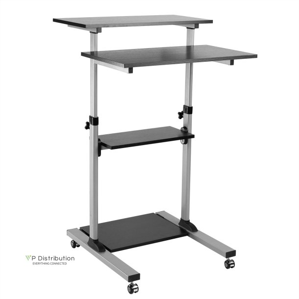 ROLINE PC Standing Workstation, black / grey