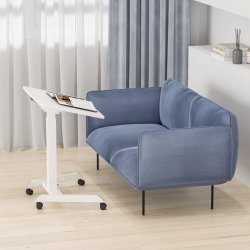 ROLINE PC Standing Workstation, height adjustable, tiltable, white