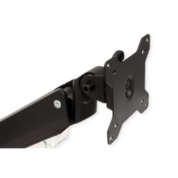ROLINE LCD Monitor Stand Pneumatic, Desk Clamp, Pivot, max. 15 kg, 5 Joints