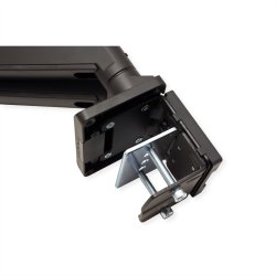ROLINE Dual LCD Monitor Stand Pneumatic, Desk Clamp, Pivot, max. 15 kg, 5 Joints