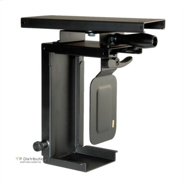 ROLINE Mini PC Holder, extendable, with rotation function, black