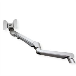 ROLINE LCD Monitor Stand Pneumatic, Desk Clamp, Pivot, 2 Joints