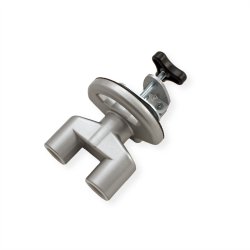 ROLINE Dual LCD Monitor Stand Pneumatic, Desk Clamp, Pivot, 2 Joints