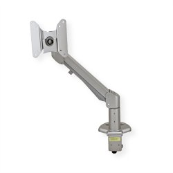 ROLINE LCD Monitor Stand Pneumatic, Desk Clamp, Pivot, 1 Joint