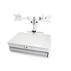 ROLINE LCD TV + PC Mobile Computing Workstation