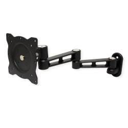 ROLINE LCD Monitor Arm, Wall Mount, 5 Joints, black