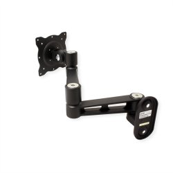ROLINE LCD Monitor Arm, Wall Mount, 5 Joints, black