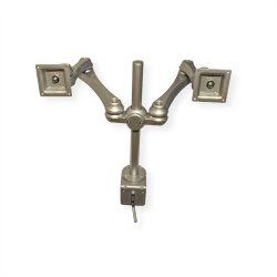 ROLINE Dual LCD Monitor Arm, Desk Clamp, 4 Joints