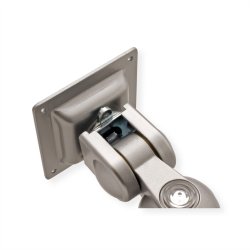 ROLINE Dual LCD Monitor Arm, Desk Clamp, 4 Joints