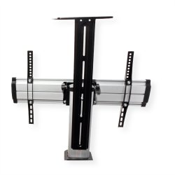 ROLINE LCD/TV Mobile Cart, up to 50kg, silver