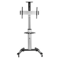 ROLINE LCD/TV Mobile Cart, up to 50kg, silver
