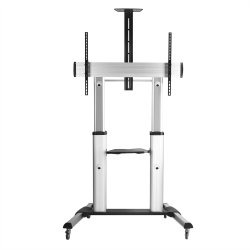 ROLINE LCD/TV Mobile Cart, up to 100 kg, silver