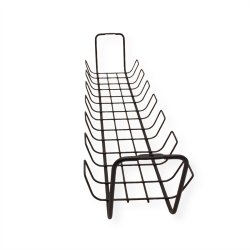 ROLINE Grid Cable Organizer, Under Desk Mount (2 pieces), black