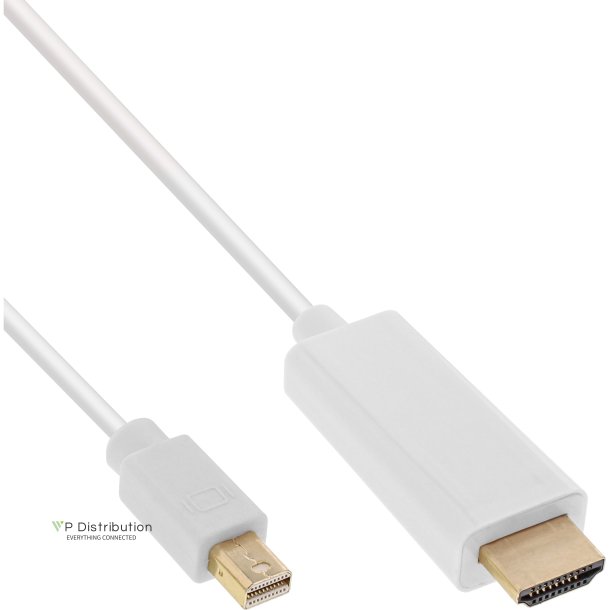 InLine&reg; Mini DisplayPort to HDMI with Audio Converter Cable 5m