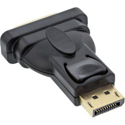 InLine&reg; DisplayPort Adapter DisplayPort male to DVI-D 24+1 female black