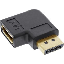 InLine DisplayPort Adaptor, DisplayPort male/female right angled