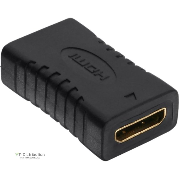 InLine HDMI Adapter HDMI C female to female gold plated