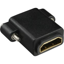 InLine HDMI Adapter Type A female to A female gold plated with flange, 4K2K