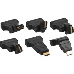 InLine HDMI to DVI Adapter HDMI male to 24+1 female 180 angled gold plated