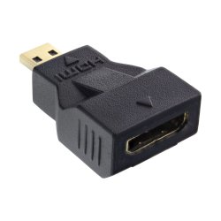InLine HDMI Adapter HDMI C female to HDMI D male gold plated