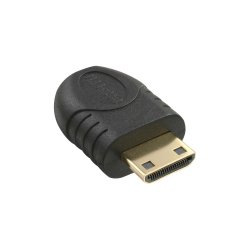 InLine HDMI Adapter Type C male to Type D female gold plated