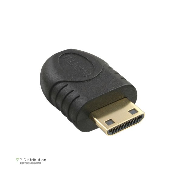 InLine HDMI Adapter Type C male to Type D female gold plated