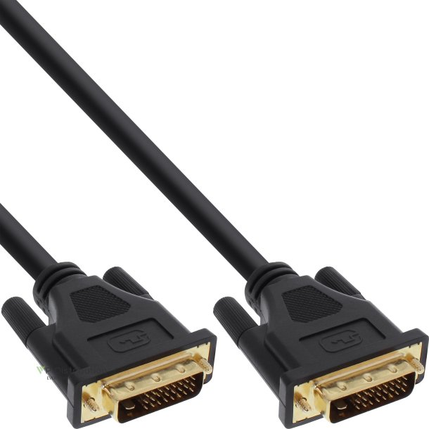 InLine&reg; DVI-D Cable Premium 24+1 male to male Dual Link gold plated 7.5m